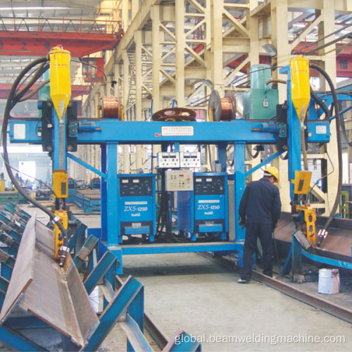 H Beam Submerged Arc Welder H beam Cantilever T Type Double Column Welder Manufactory